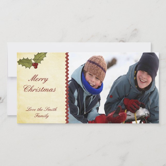 Navidad Photocard (Anverso)