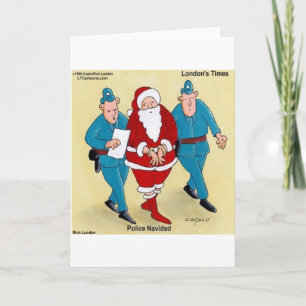 Navidad policial: Santa ha sido muy mala