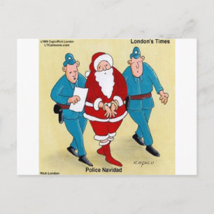 Navidad policial: Santa ha sido muy mala