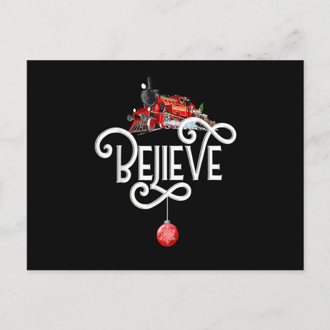 Navidad Polo Norte Expreso Polar Todos Abordo Xmas (Anverso)