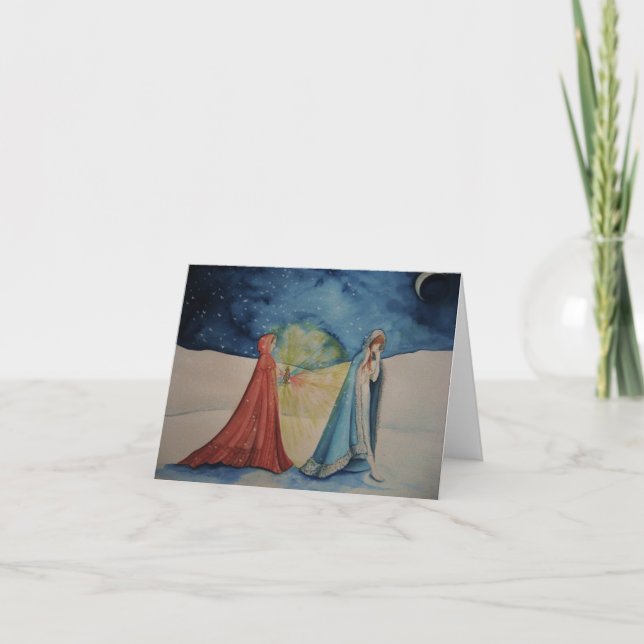 Navidad por la luz de la linterna (Anverso)