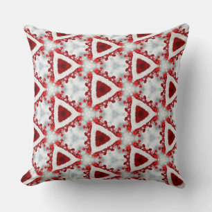 navidad presenta almohada kaleidoscopio