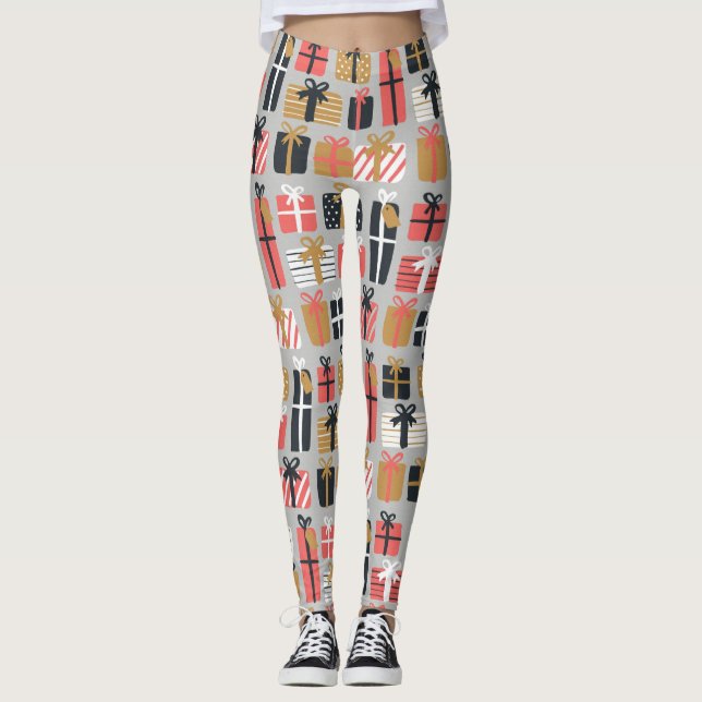 navidad presenta leggings (Anverso)