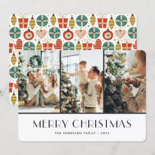 Navidad Presenta Ornamentos Guantes Foto de Nieve