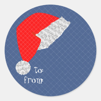 navidad presente 'a partir' pegatina de etiqueta