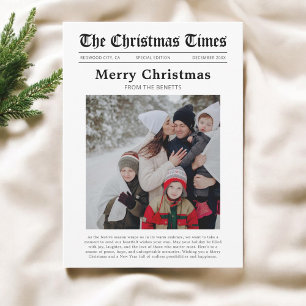 Navidad Qué Año Foto de Periódico
