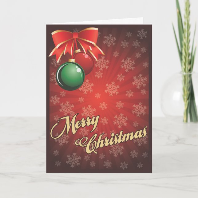 Navidad que saluda Card001 (Anverso)