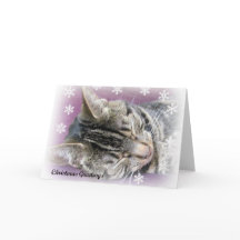 Navidad que soña la tarjeta