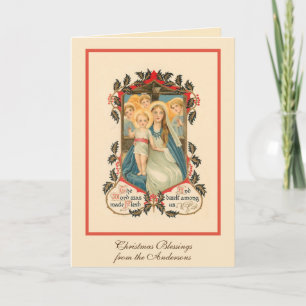 Navidad Religiosa Jesús Virgen María Ángeles Fiest