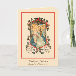 Navidad Religiosa Jesús Virgen María Ángeles Fiest