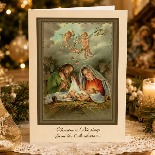 Navidad religiosa Jesús Virgen María San José