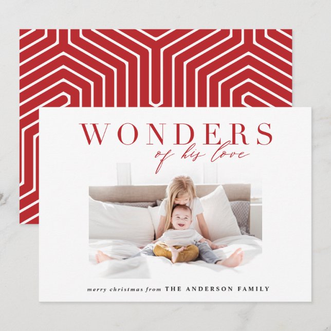 Navidad religiosa moderna multi foto (Anverso / Reverso)