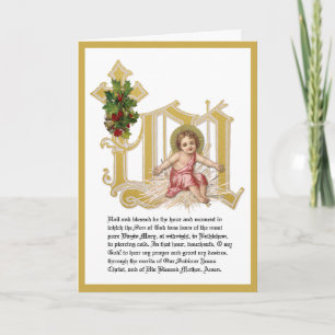 Navidad Religiosa Novena de San Andrés Niño Jesús 