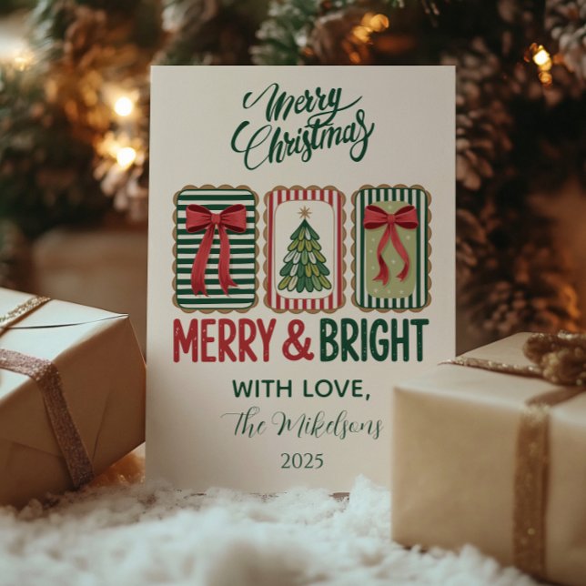 Navidad Retro Alegre y Brillante (Subido por el creador)