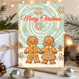 Navidad Retro Gingerbread Blizzard