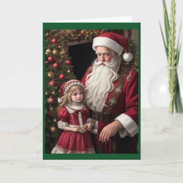 Navidad Retro Victoriana Vintage (Anverso)