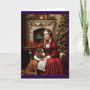 Navidad Retro Victoriana Vintage