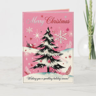 Navidad Retro Vintage: Navidad Rosa de los 50