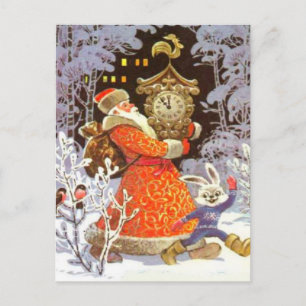 Navidad retro vintage, Papá Noel las 24 horas