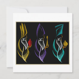 Navidad Reyes Magos estilo bordado se traduce como