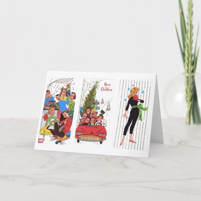 Navidad rockabilly vintage (Anverso)