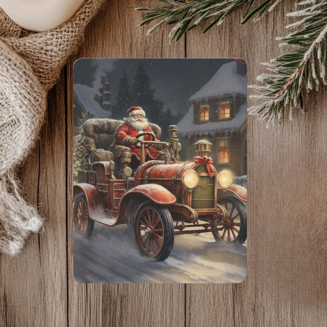 Navidad Rústica Feliz con Santa Claus  (Subido por el creador)