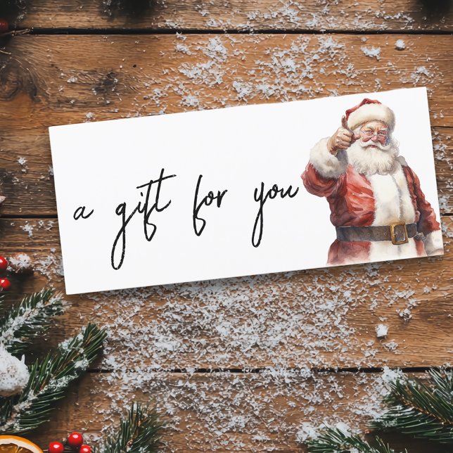 Navidad Santa Acuarela (Subido por el creador)