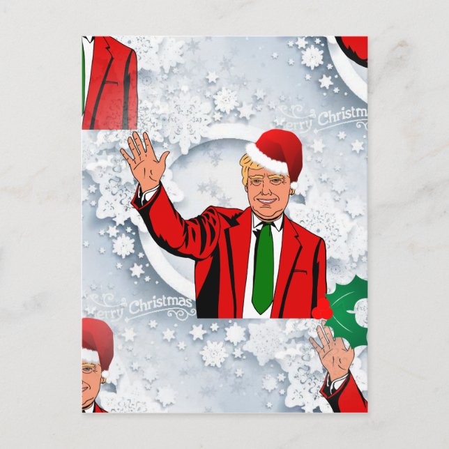navidad santa Donald Trump (Anverso)