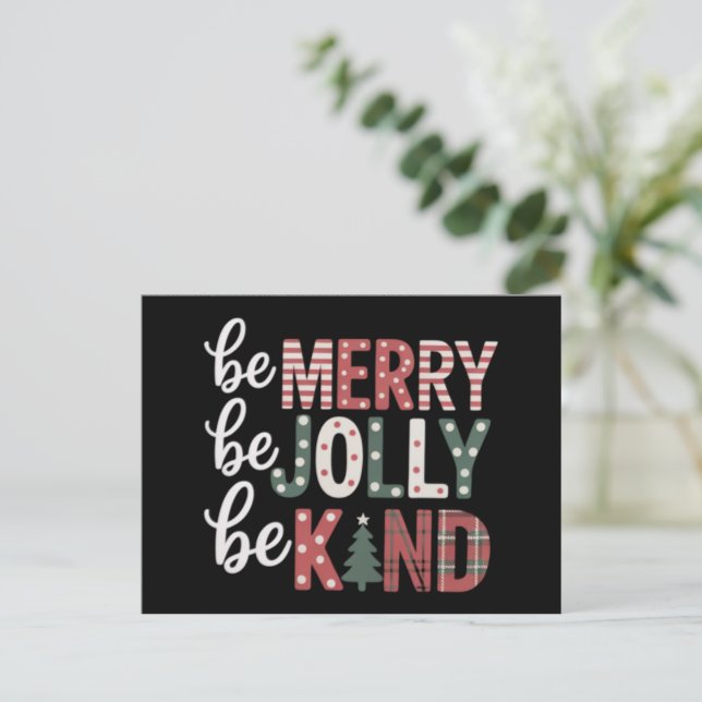 Navidad Sé Amable Profesor Feliz Navidad Árbol Ale (Anverso de pie)