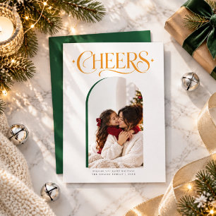 Navidad Serif Cheers Arco Familia Foto