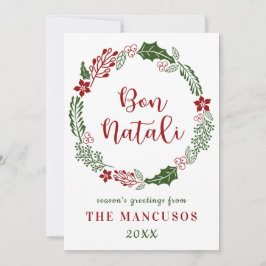 Navidad siciliana alegre, personalizada