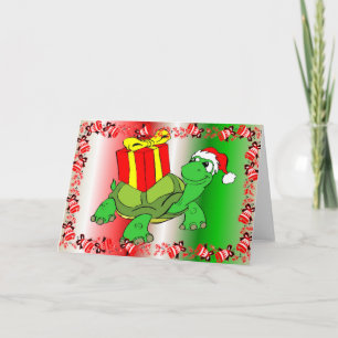 Navidad tortuga o tortuga