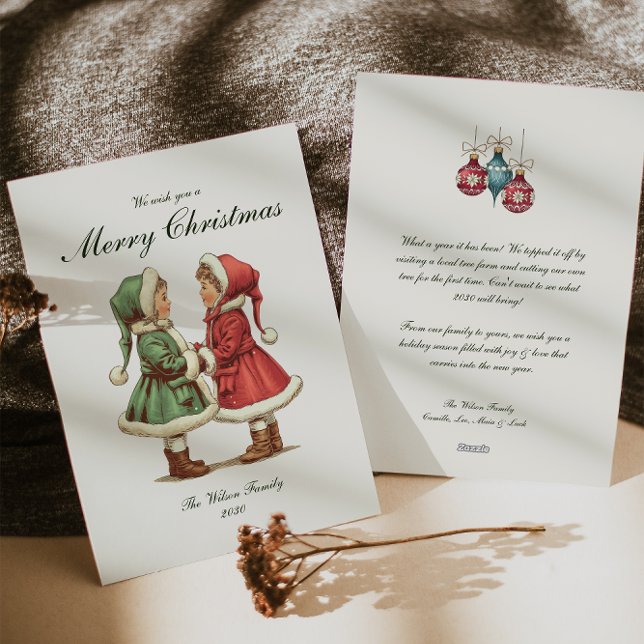 Navidad tradicional vintage (Subido por el creador)