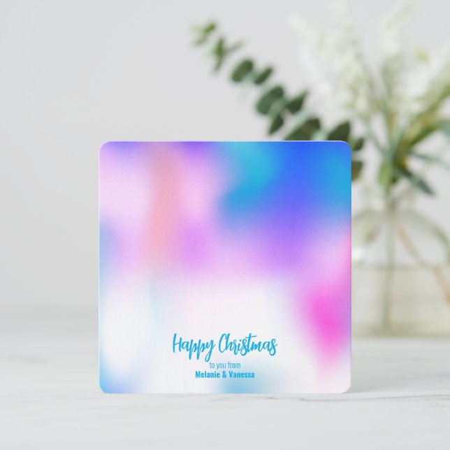 Navidad trans minimalista (Anverso de pie)