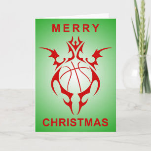 navidad tribal de baloncesto