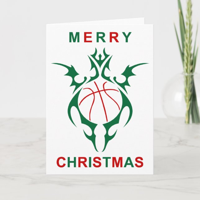 navidad tribal de baloncesto (Anverso)