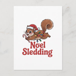 Navidad Trineo Ardilla Animal Trineo H
