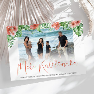 Navidad Tropical Hawaiana Mele Kalikimaka