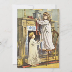 Navidad Victoriana, calcetines de Navidad para niñ