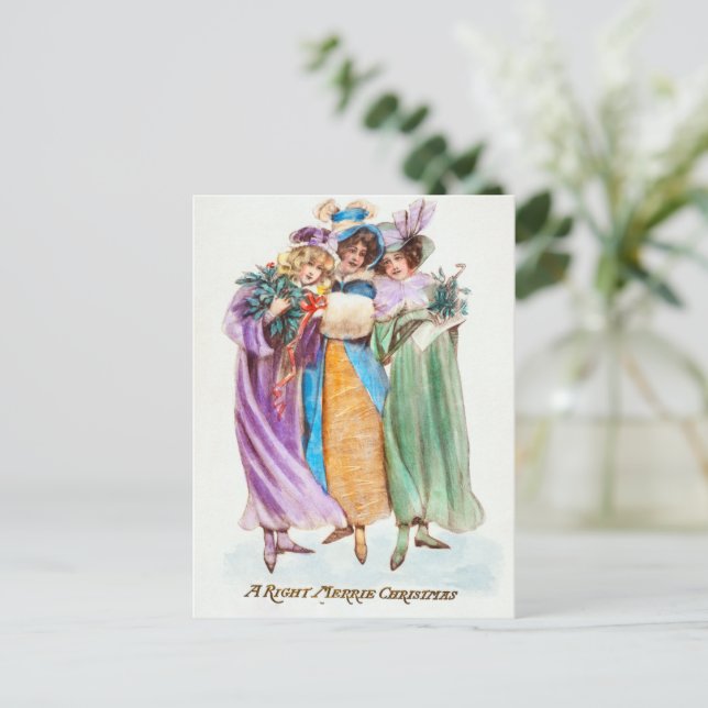 Navidad vintage (Anverso de pie)