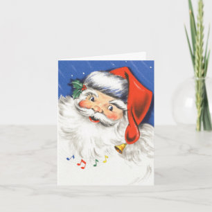 Navidad Vintage, Alegre Santa Claus con Música
