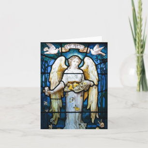 Navidad vintage, Ángel de la Paz por William Morri