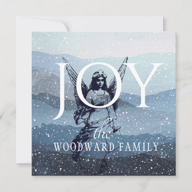 Navidad Vintage Angel Joy (Anverso)