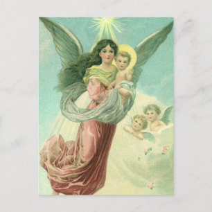 Navidad vintage, Ángel Victoriano con Niño Jesús