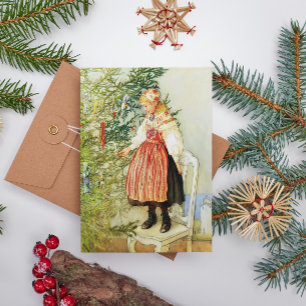 Navidad vintage Carl Larsson Sueco