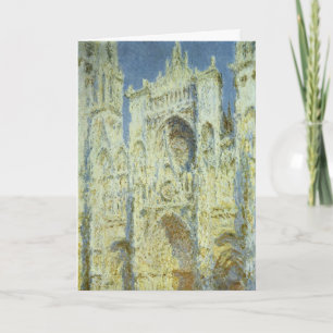 Navidad vintage, Catedral de Rouen por Claude Mone