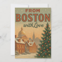 Navidad Vintage de Boston con Amor