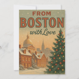 Navidad Vintage de Boston con Amor