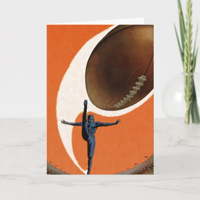 Navidad vintage, deporte retro Kicker (Anverso)