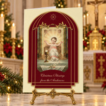 Navidad Vintage Escritura Bebé Jesús Religioso